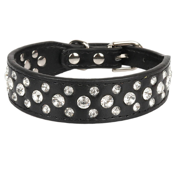 Spike Rhinestone studded Dog CollarDoggyTopia