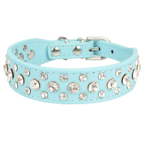 Spike Rhinestone studded Dog CollarDoggyTopia