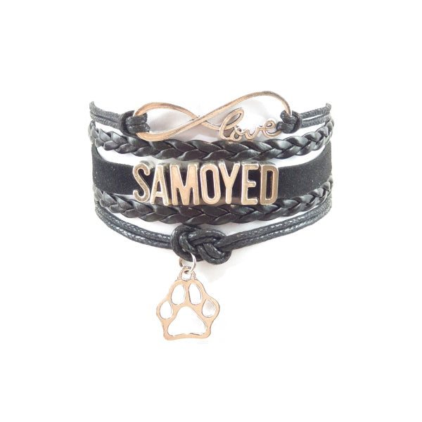 Infinity Love Samoyed Jewellery BraceletDoggyTopia