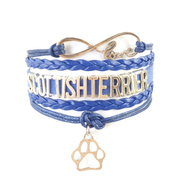 Infinity Love Scottish Terrier Jewellery BraceletDoggyTopia