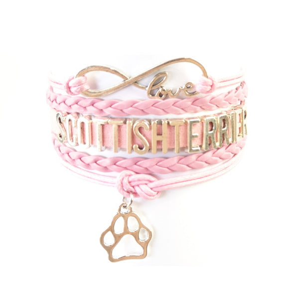 Infinity Love Scottish Terrier Jewellery BraceletDoggyTopia