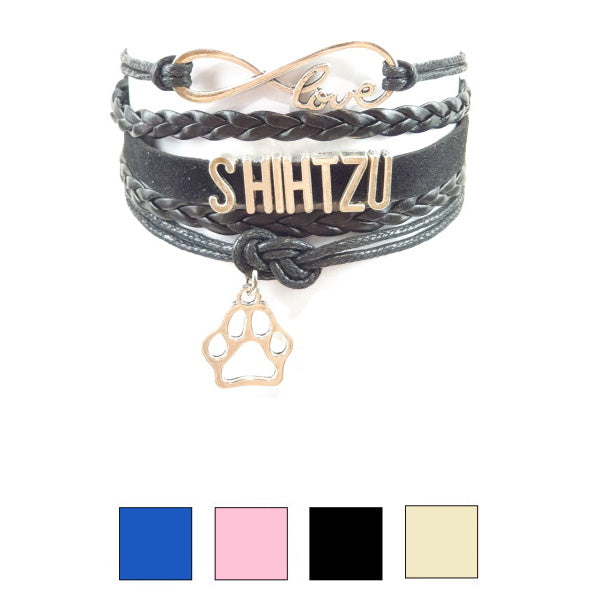 Infinity Love Shih Tzu Jewellery BraceletDoggyTopia