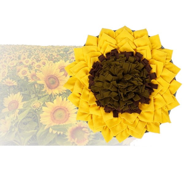 Sunflower Snuffle Mat for dogs Australia | DoggyTopiaDoggyTopia