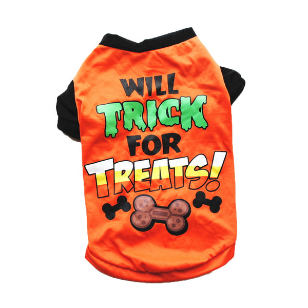 Will Trick For Treats! Dog Halloween T ShirtDoggyTopia