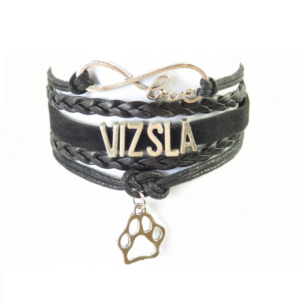 Infinity Love Vizsla Jewellery BraceletDoggyTopia