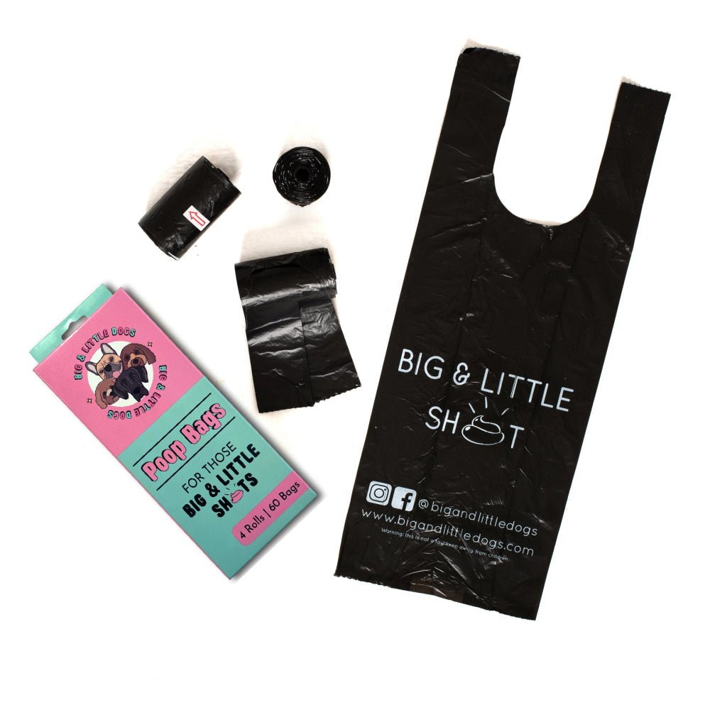 Big & Little Dogs Poop Bags - Big & Little Sht - Poop Bags from Big & Little Dogs at DoggyTopia