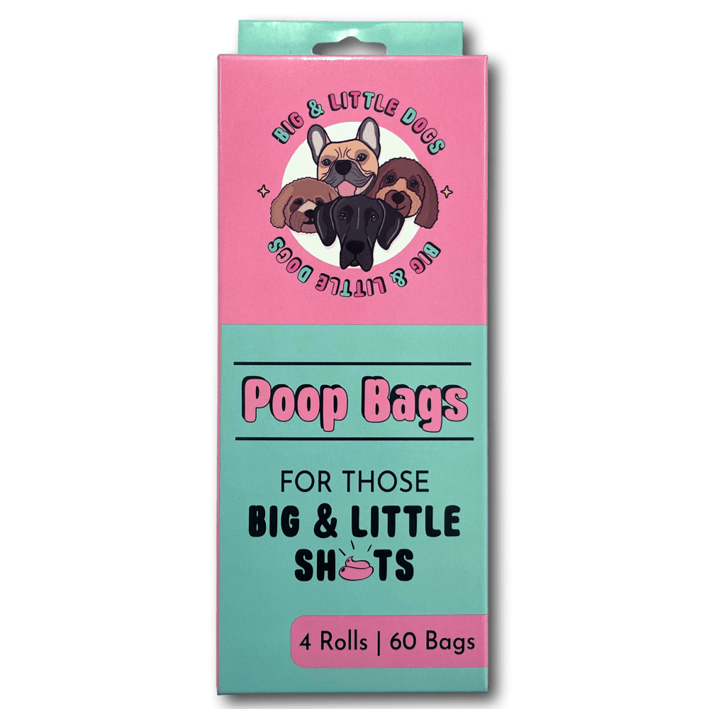 Big & Little Dogs Poop Bags - Big & Little Sht - Poop Bags from Big & Little Dogs at DoggyTopia