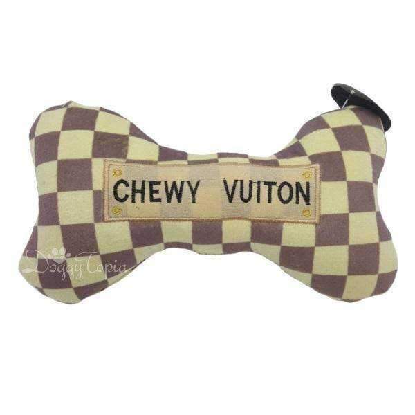 Chewy Vuitton Pink Ombre Bone - Dog Toy – Rowdy Merch Co.