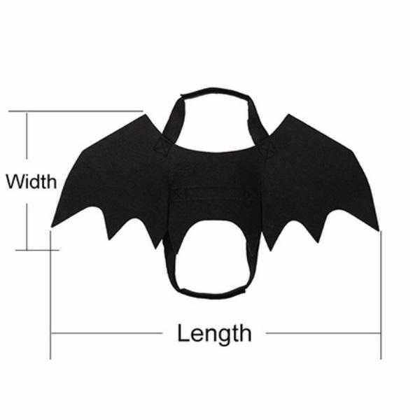 Bat Wings Dog Halloween CostumeDoggyTopia