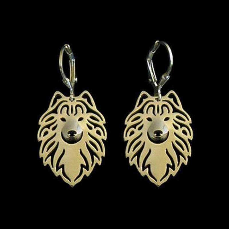 Dog Earrings - Samoyed - Earrings from . at DoggyTopia