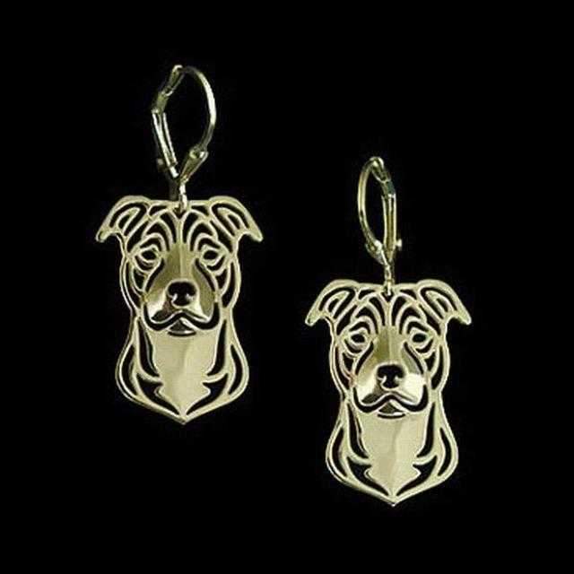 Staffordshire Staffy EarringsDoggyTopia