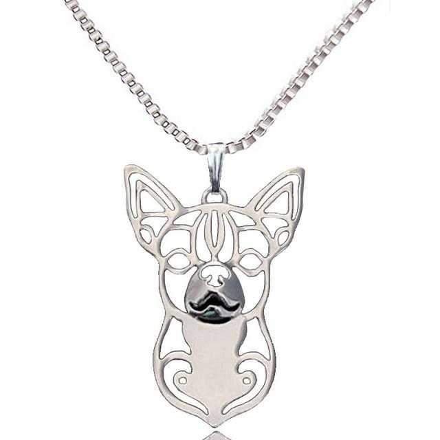 Chihuahua Pendant Jewellery dog Necklace for humansDoggyTopia