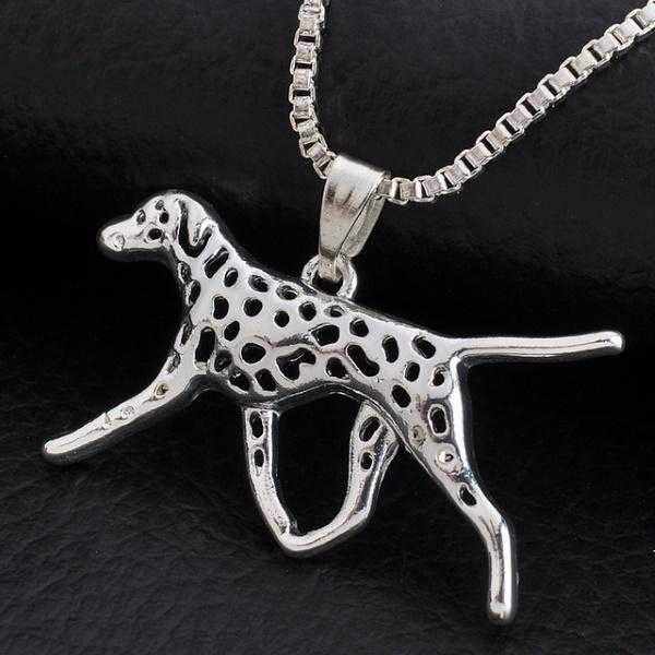 Dog Pendant Dalmatian NecklaceDoggyTopia
