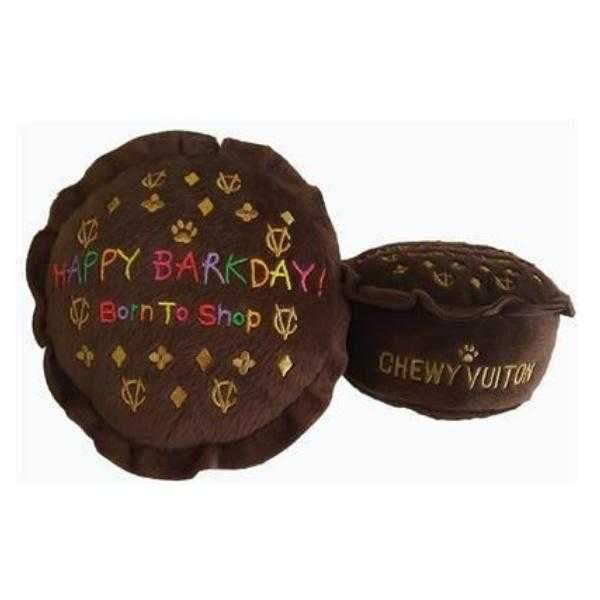 Happy Barkday Cake Dog Toy - Birthday Toys from Dog Diggin Designs at DoggyTopia