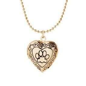 Heart Dog Memorial Locket PendantDoggyTopia