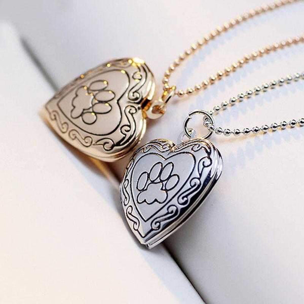 Heart Dog Memorial Locket PendantDoggyTopia