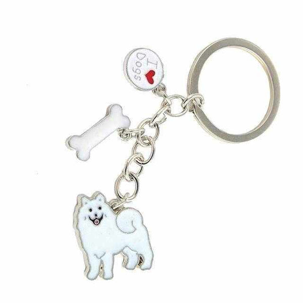 Samoyed Key RingDoggyTopia