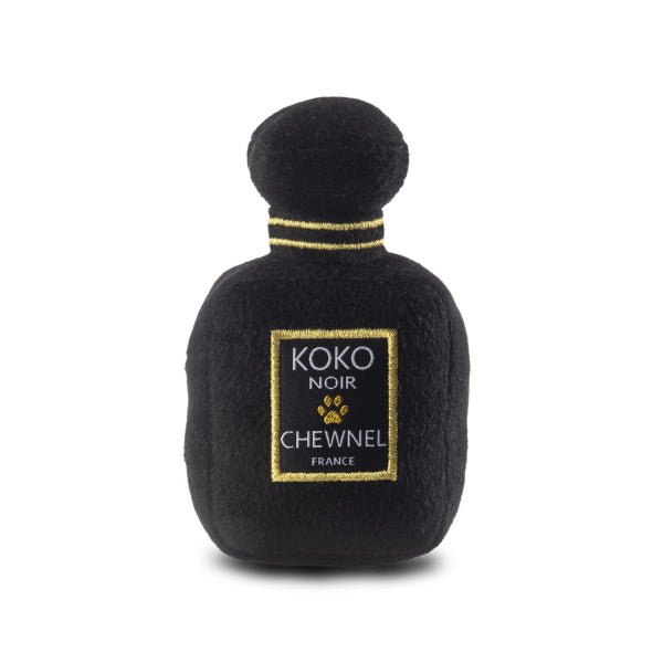 Koko Chewnel Noir Pawfum Bottle - Designer Toys from Dog Diggin Designs at DoggyTopia