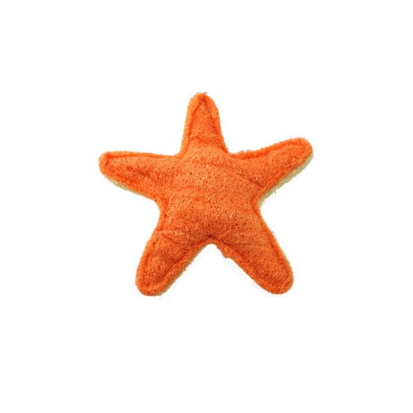 Loofah Starfish Dental Toy - Dental Toys from Sale at DoggyTopia