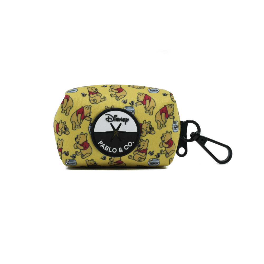 Pablo & Co Winnie the Pooh & Bee's: Poop Bag Holder - Poop Bag Holders from Pablo & Co Disney at DoggyTopia