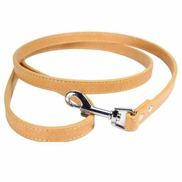 PU Leather Dog Leash 120cmDoggyTopia