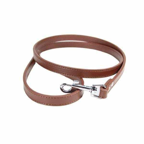 PU Leather Dog Leash 120cmDoggyTopia