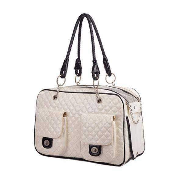 Quilted Patent Leather Dog CarrierDoggyTopia