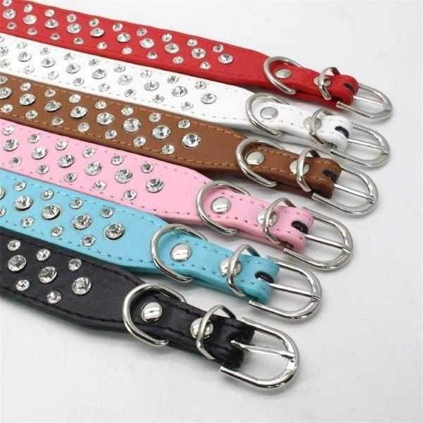 Spike Rhinestone studded Dog CollarDoggyTopia