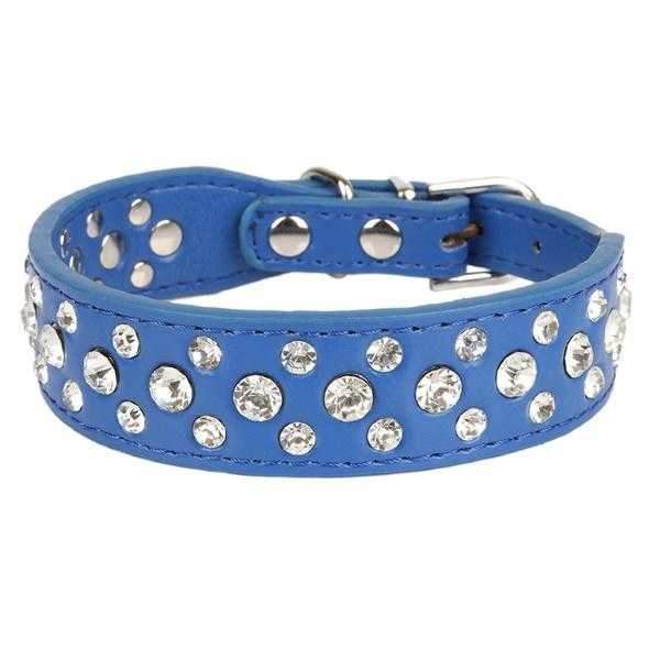 Spike Rhinestone studded Dog CollarDoggyTopia