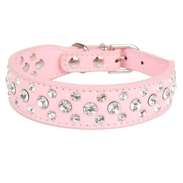 Spike Rhinestone studded Dog CollarDoggyTopia