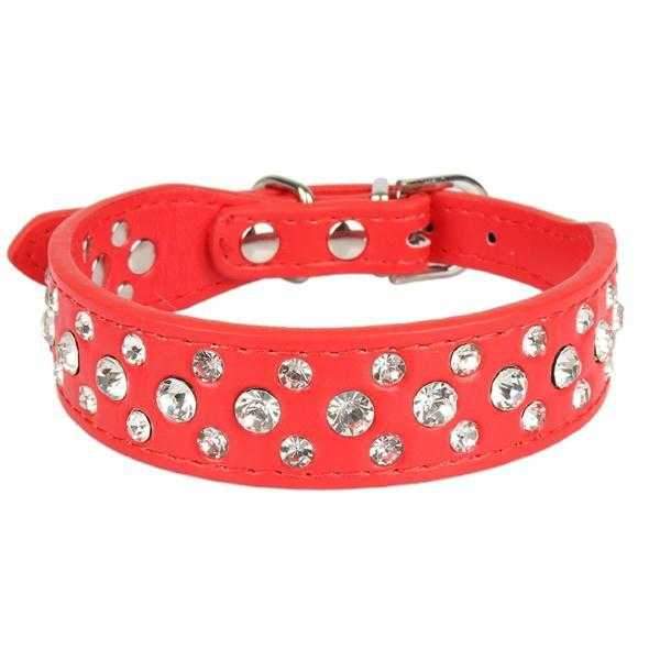 Spike Rhinestone studded Dog CollarDoggyTopia