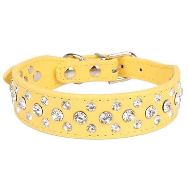 Spike Rhinestone studded Dog CollarDoggyTopia